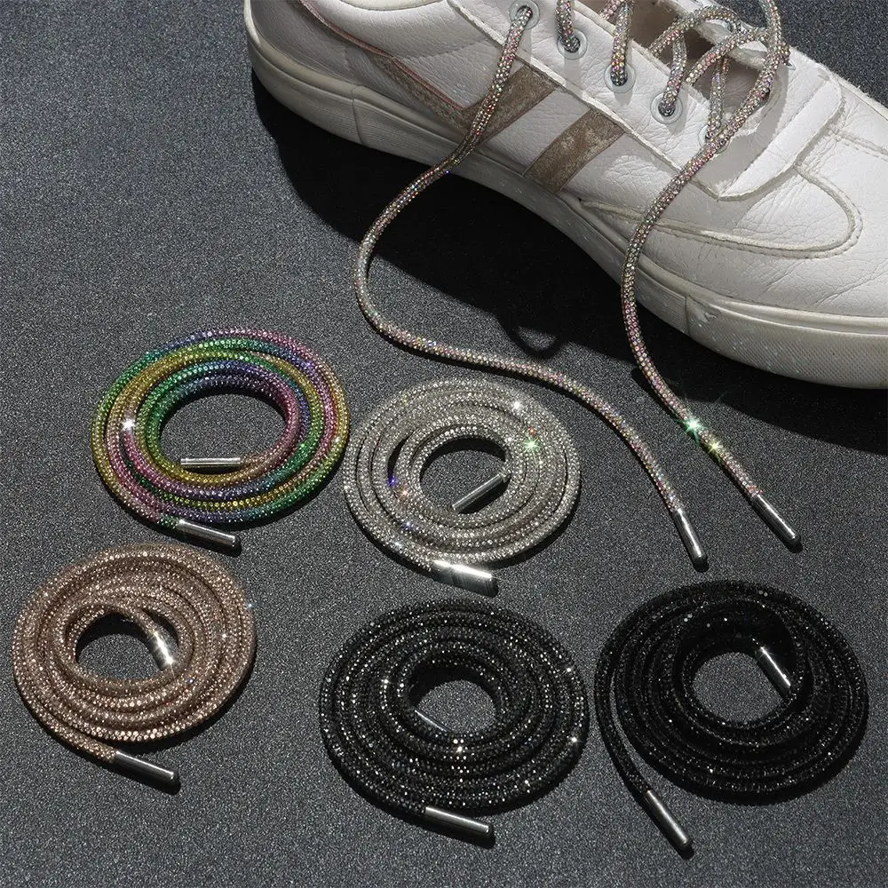 Variedad de colores disponibles para cordones brillantes