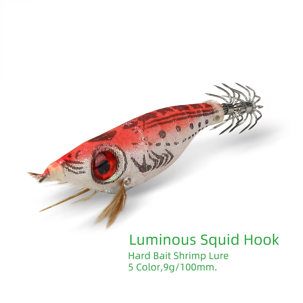 Señuelos luminiscentes para pesca nocturna