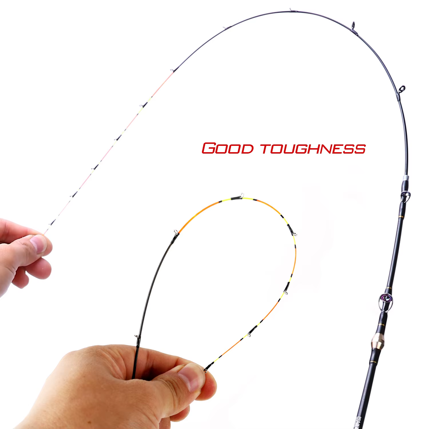 Sougayilang caña spinning fibra de carbono 1.2m – EVA anillos metálicos - imagen 2