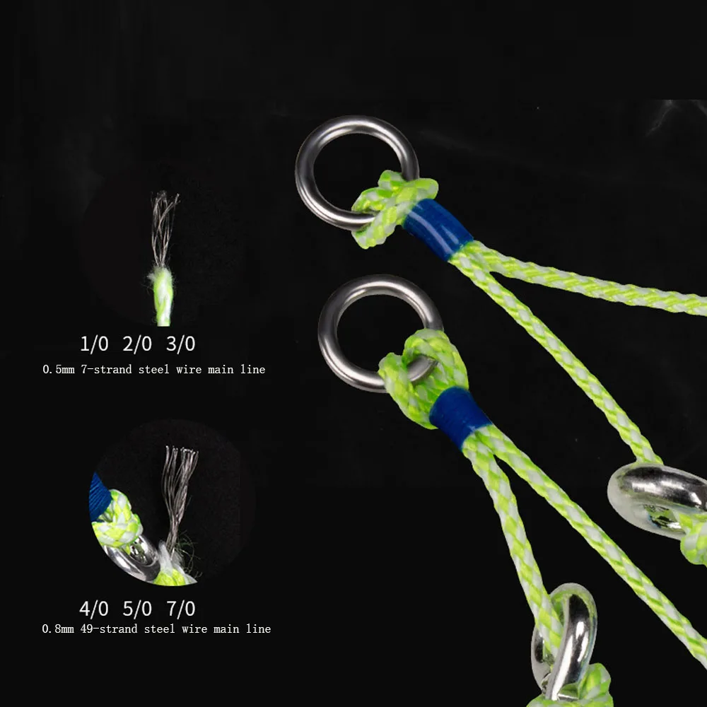 Anzuelo Jig Assist JEKEKU doble reforzado para agua salada - imagen 2