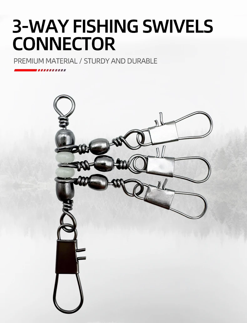 Anillas giratorias y conectores de pesca ShareShark