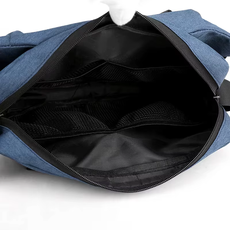 Riñonera pesca nylon resistente – Bolsa pechera y bandolera ajustable - imagen 5
