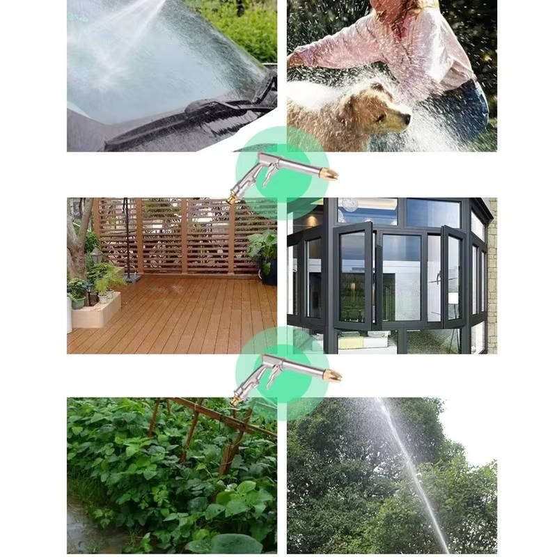 Boquilla alta presión ajustable jardín – Pistola pulverización - imagen 3