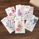 Tarjeta de felicitación navideña creativa con ramo de flores - imagen 4
