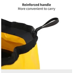 Lavabo plegable portátil de PVC para camping y viajes