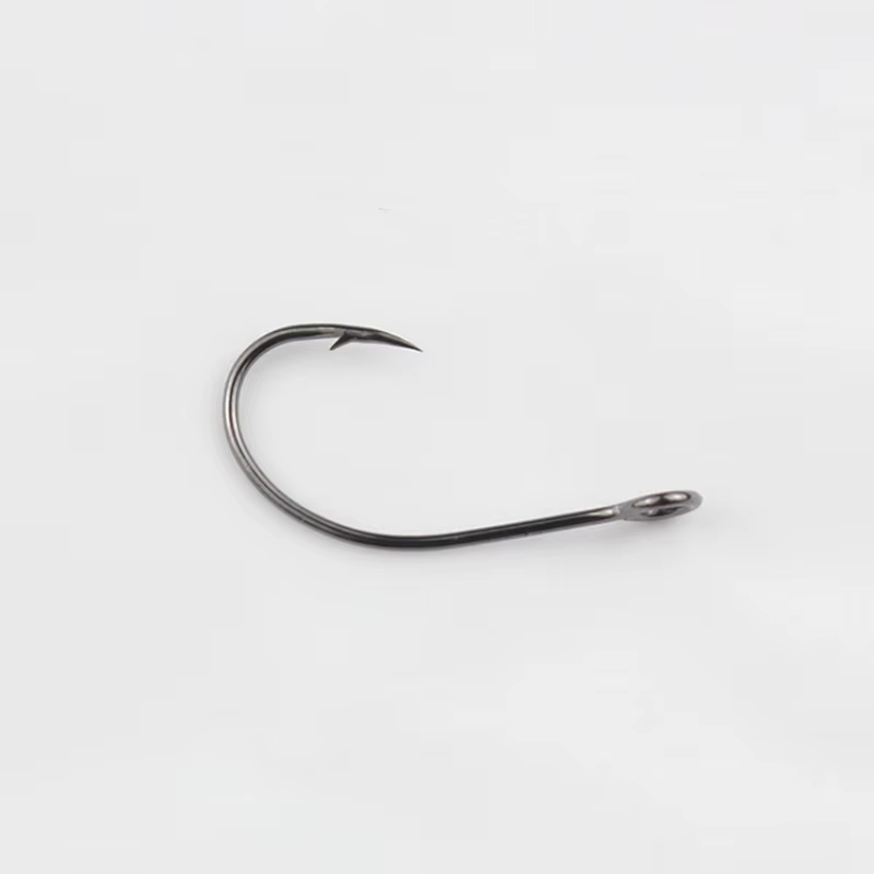 Anzuelo Trucha Chub Ojo Grande Acero Carbono Níquel Punta Afilada - imagen 4