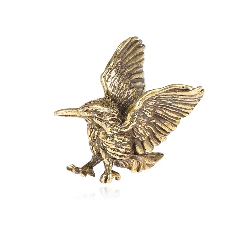 Estatua mini águila decorativa para interiores