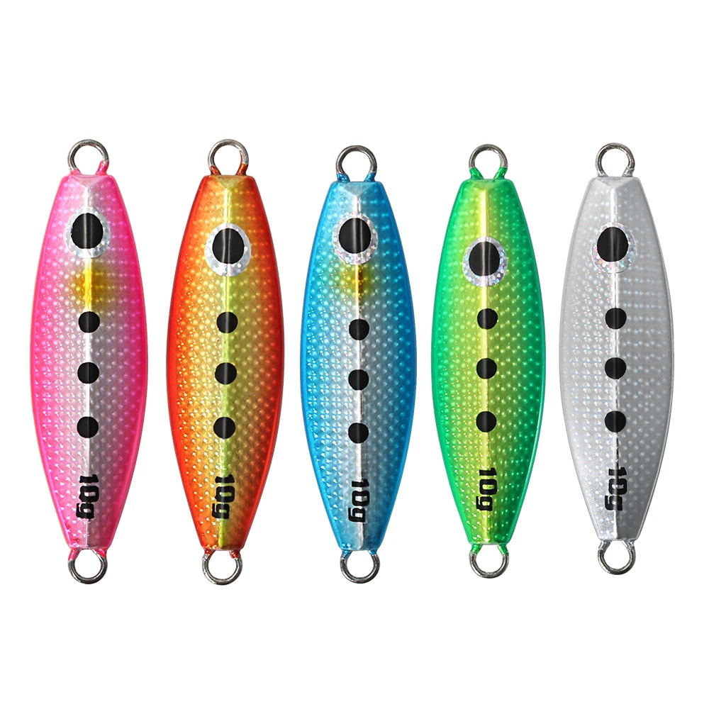 Zinc Jigging Pro Micro jig — Caída lenta para costa y roca - imagen 3
