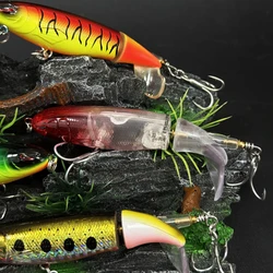 Whopper Plopper flotante de superficie con cola giratoria – lubina