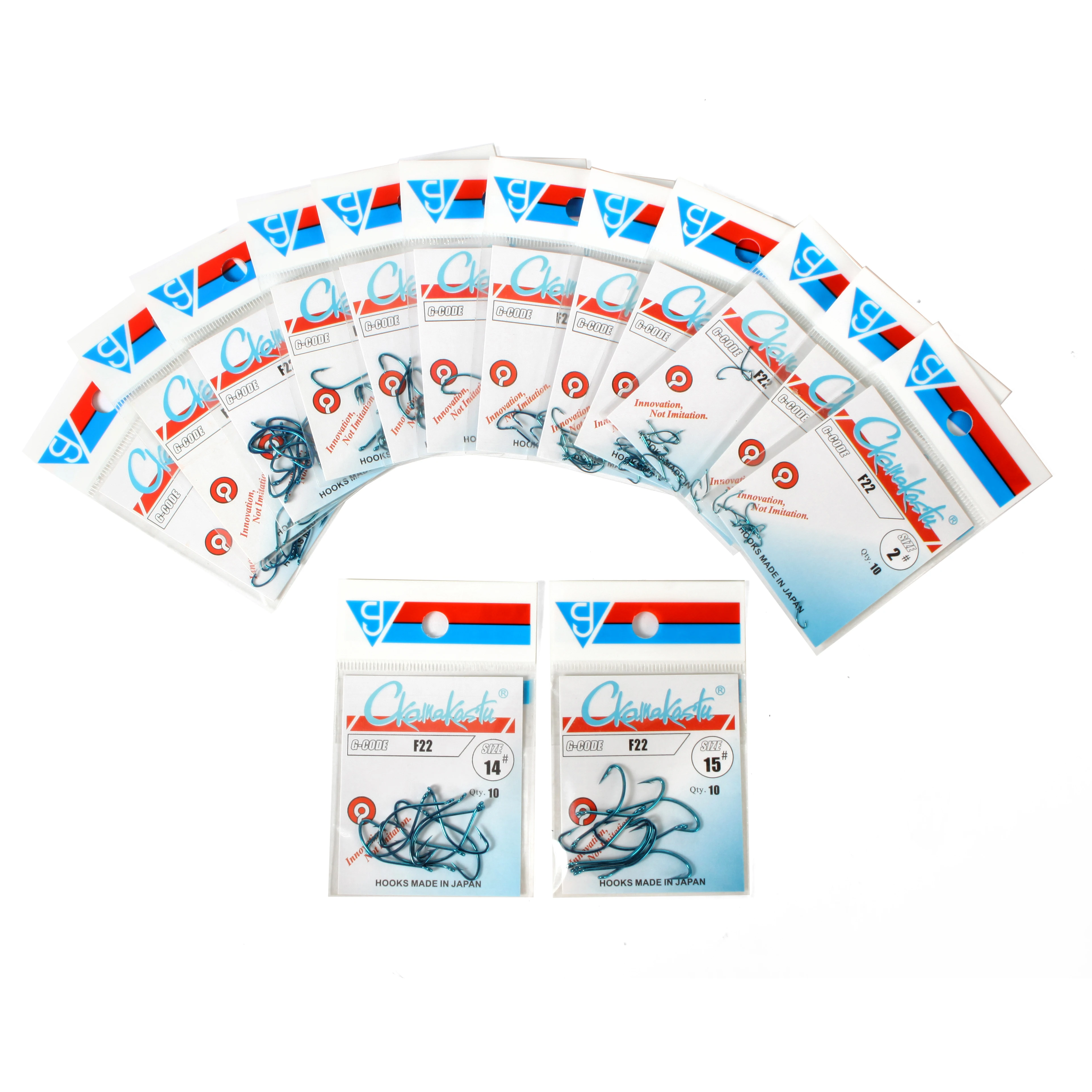 Anzuelos circulares agua salada azules – para pesca de carpa - imagen 5