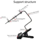 Bobinadora de sedal portátil estable ajustable para carretes giratorios - imagen 2