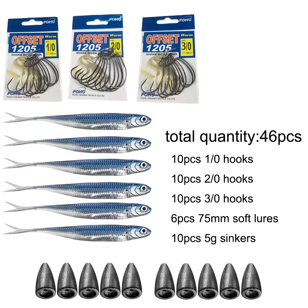 Kit Texas Rig 46 piezas completo