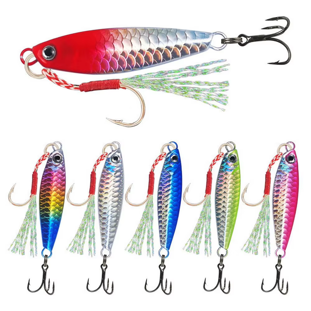 Jig Metálico para Lucio y Carpa – Señuelo para pesca en agua dulce - imagen 3