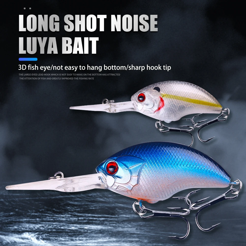 Crankbait HENGJIA 9CM flotante – Señuelo long lip para lubina - imagen 2