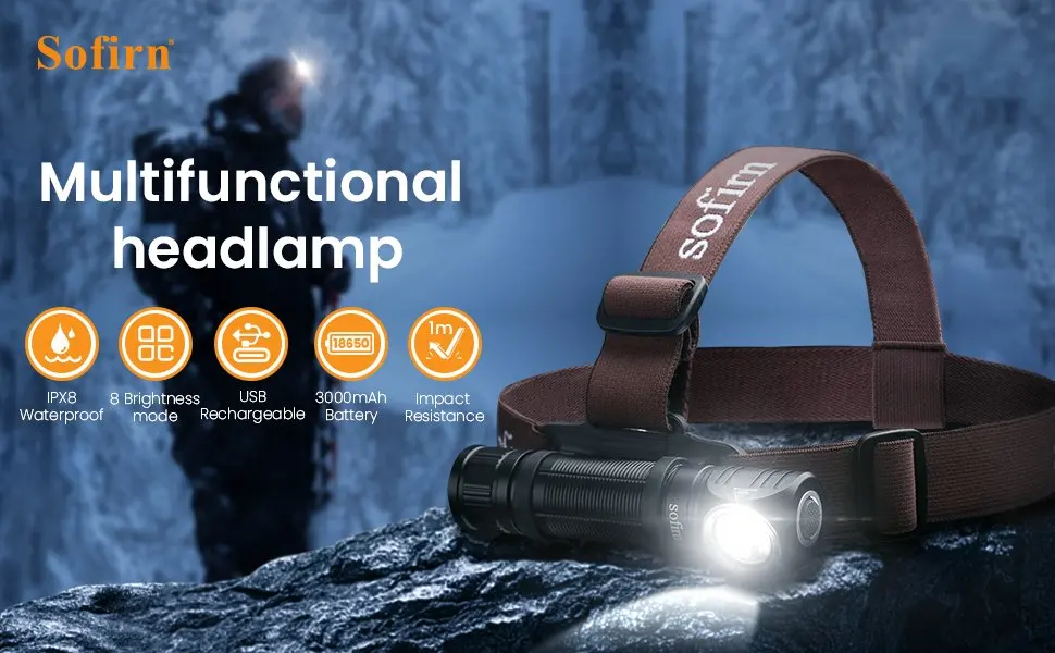 Sofirn HS40 faro delantero recargable