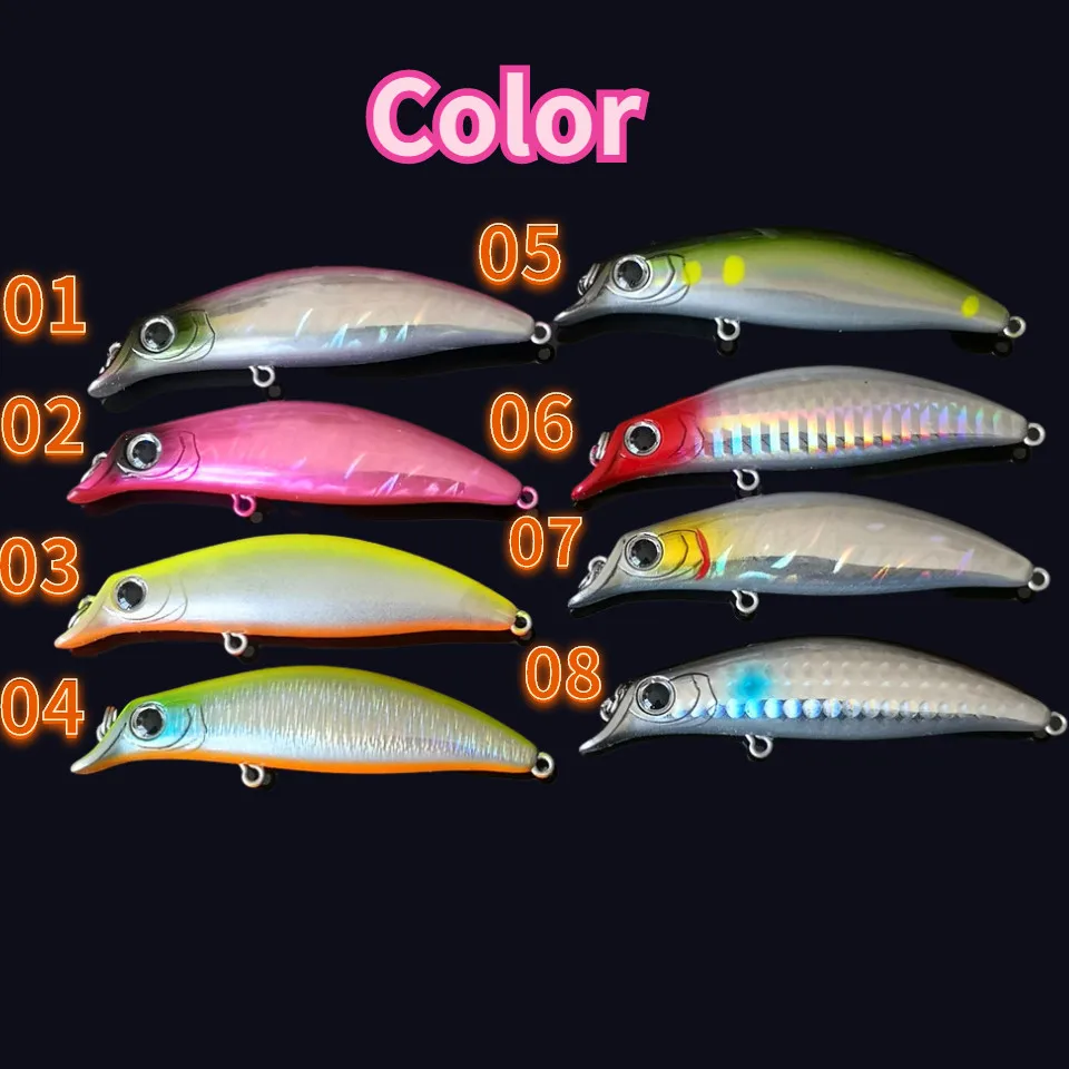 SWOLFY Minnow: Señuelo de pesca para lubina con manivela - imagen 4