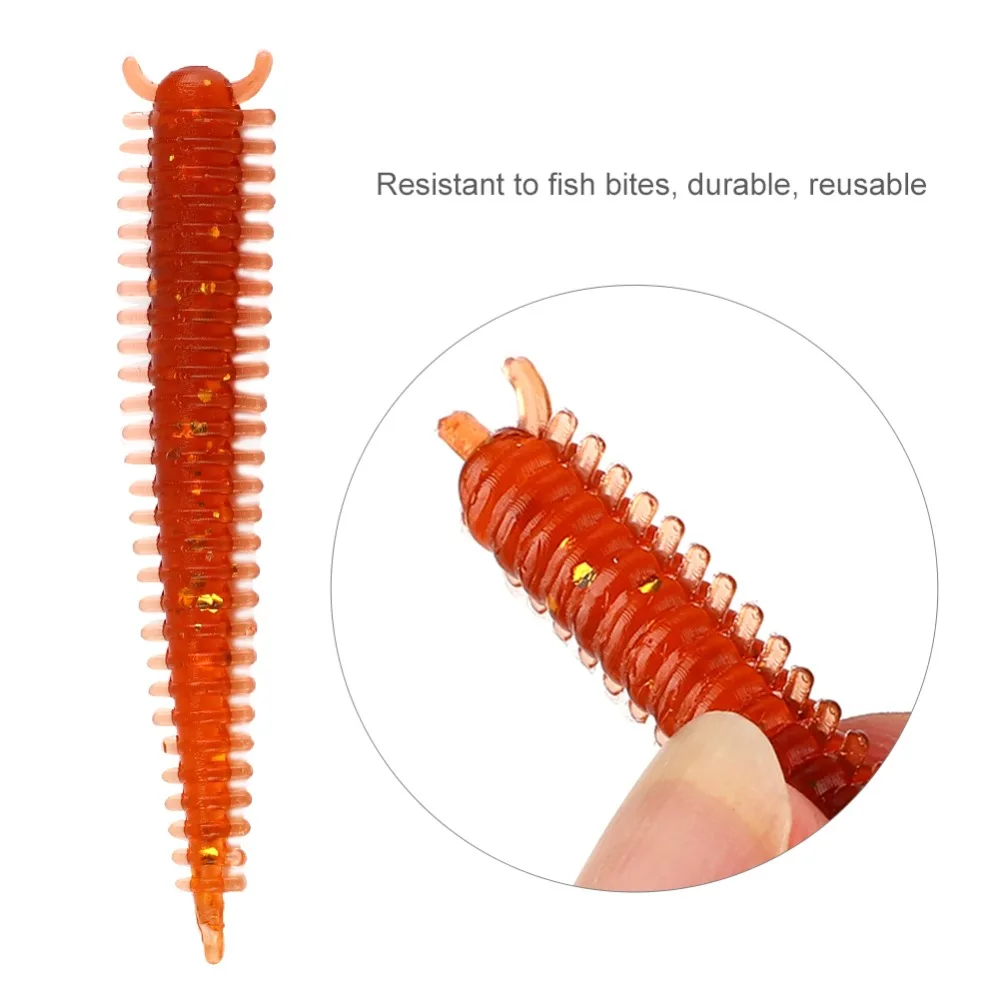 Detalle de la forma elástica del cebo