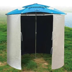 Sombrilla de pesca con clip para cinturón impermeable y camping