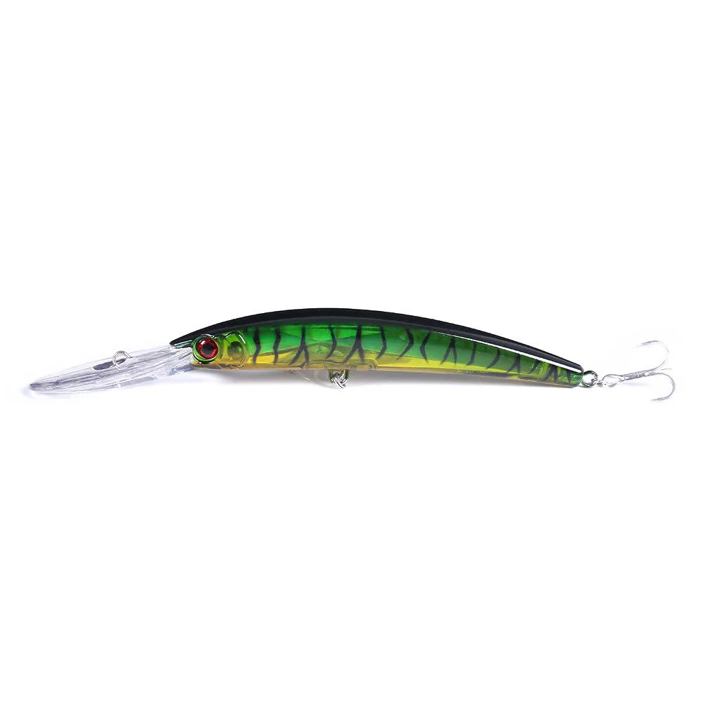 Señuelo Minnow Láser con Ojos 3D Wobbler nadador - imagen 3