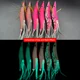 ShareShark señuelo de madera UV para calamar y pulpo – camarón - imagen 3