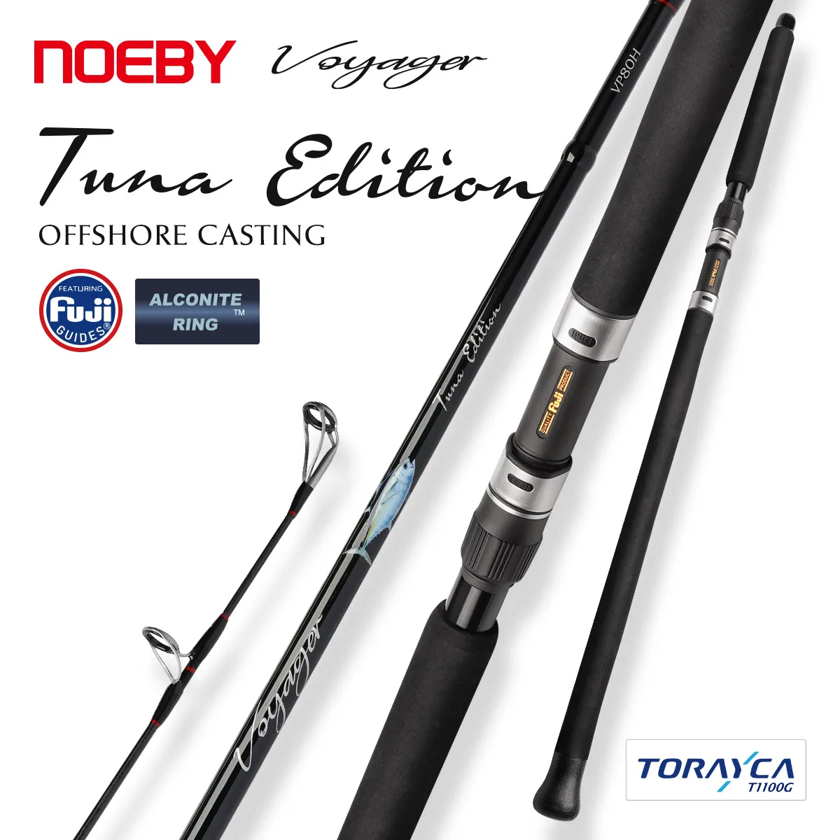 Caña Big Game NOEBY Tuna Edition Offshore Casting Fuji Torayca