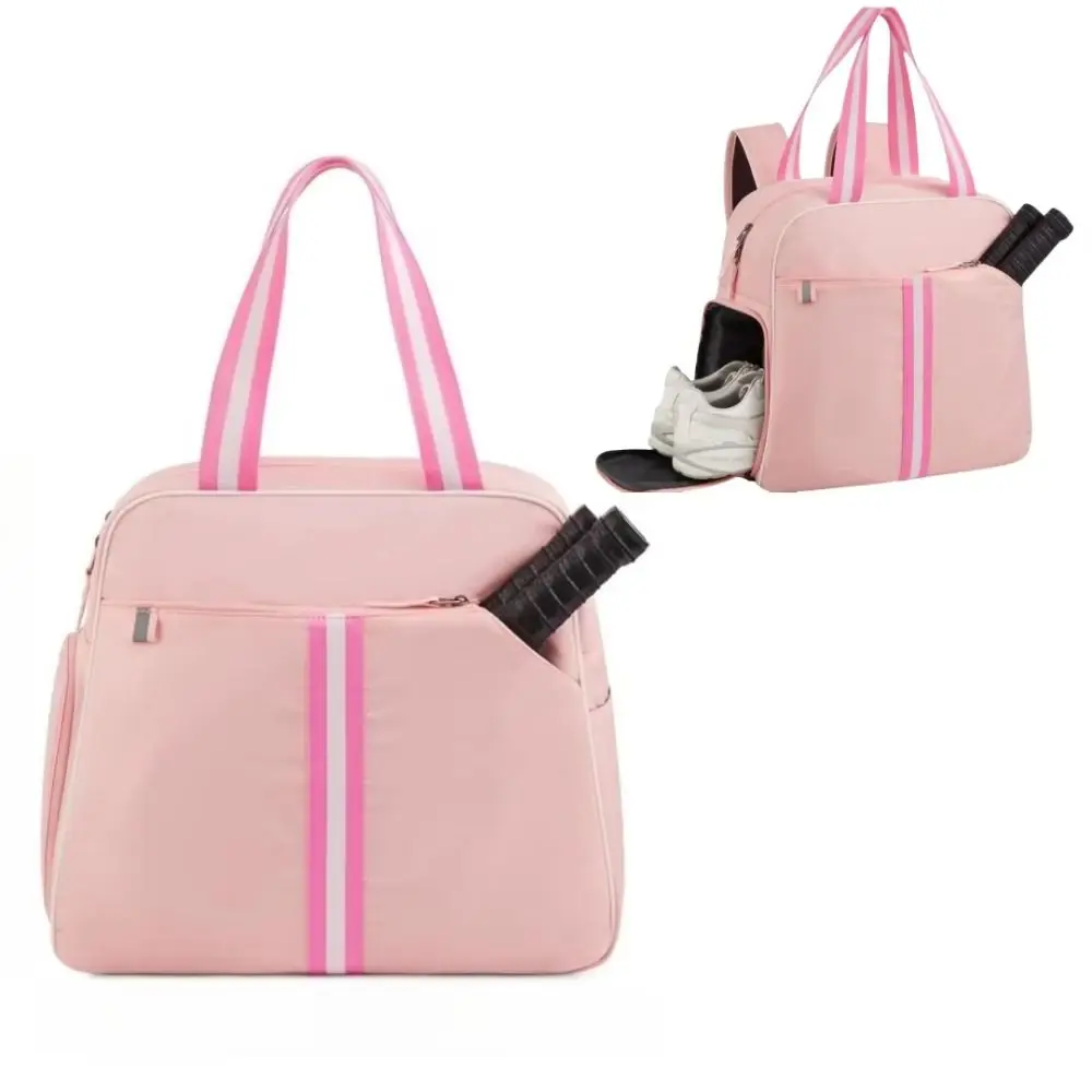 Bolsa hombro pickleball nailon impermeable con compartimento calzado - imagen 4