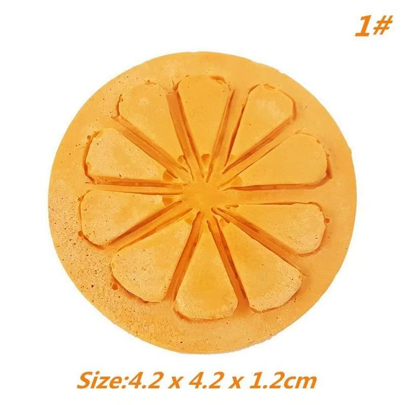 Juguete mordedor de piedra para perros pequeños – maíz, queso o naranja - imagen 4