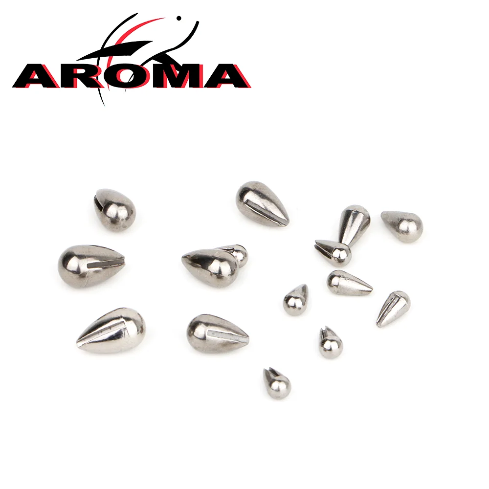 Cabezas jig tungsteno lágrima para pesca en hielo sin anzuelo - imagen 5