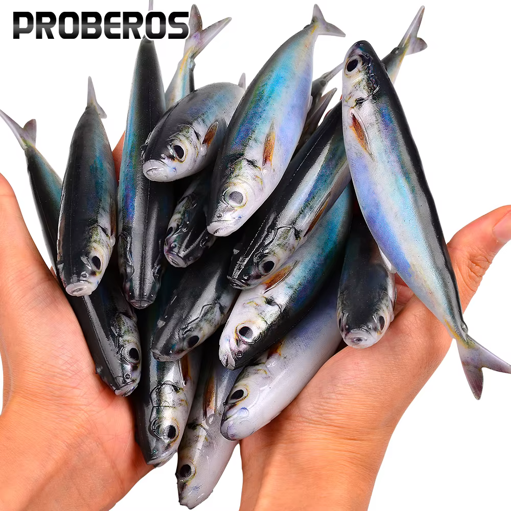 PROBEROS Señuelos macarela realistas – Atún, salmón y - imagen 3