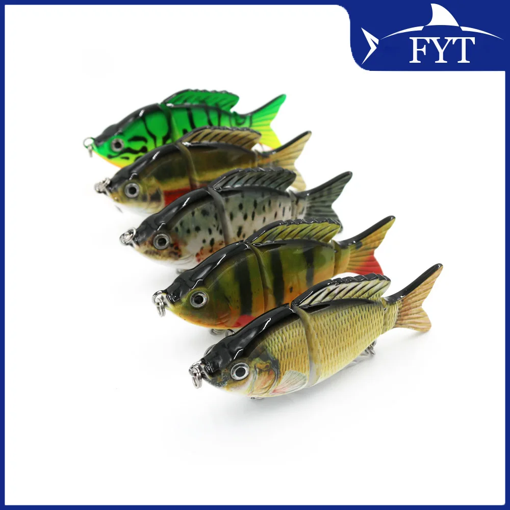 Lifelike LD3010 Señuelo minnow articulado popper