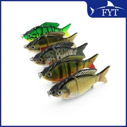 Lifelike LD3010 Señuelo minnow articulado popper