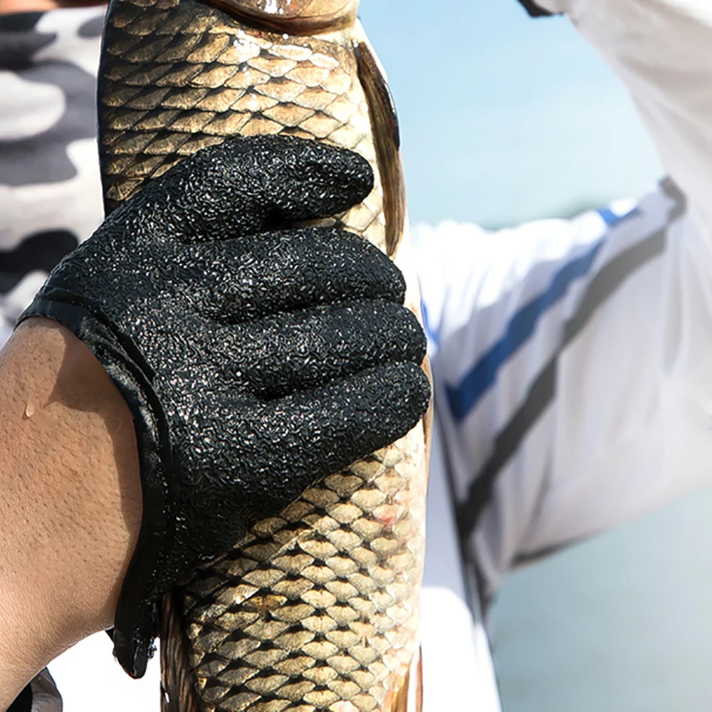 Guantes de pesca impermeables antideslizantes – protección para carpas - imagen 2