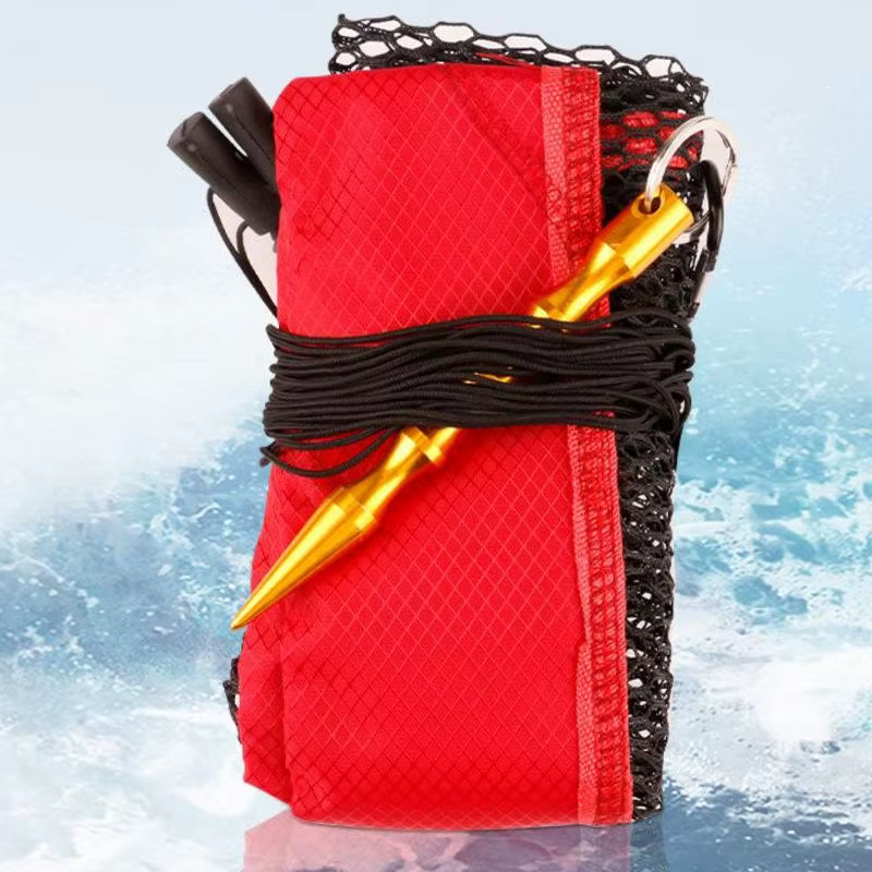 Cesta plegable de pesca Oxford con malla - Jaula portatil para peces - imagen 2