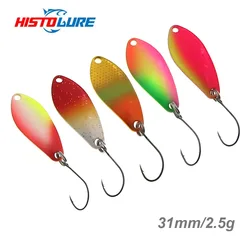HITSOLURE Cuchara 31mm 2,5g cobre – Trucha, perca y salmón
