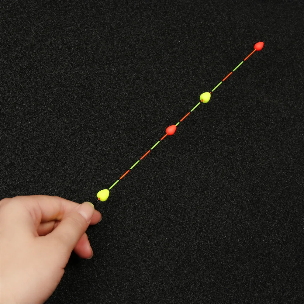 Aparejo DIY con flotador móvil sensible y cola flotante visible