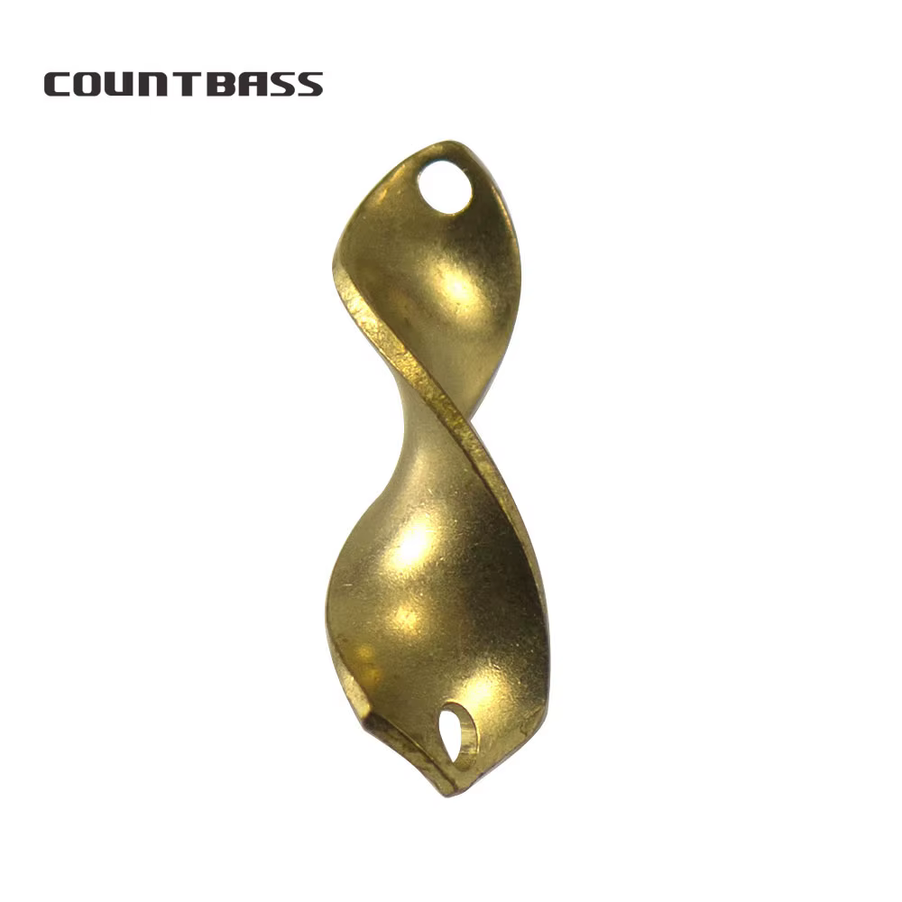 COUNTBASS Cucharas de pesca blanco sin pintar para lucio y trucha - imagen 2