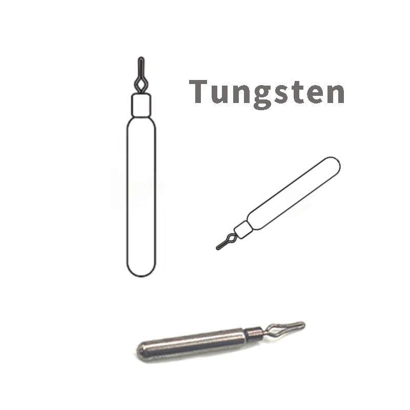 Peso de tungsteno para montaje dropshot