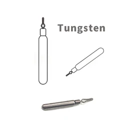 Peso tungsteno Dropshot para pesca de lubina con aparejos