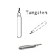 Peso tungsteno Dropshot para pesca de lubina con aparejos