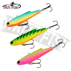 Walk Fish Wobbler eficaz para lubina y lucio con anzuelos triples