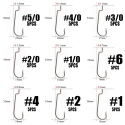 Anzuelos Crank Worm afilados para pesca con vinilo