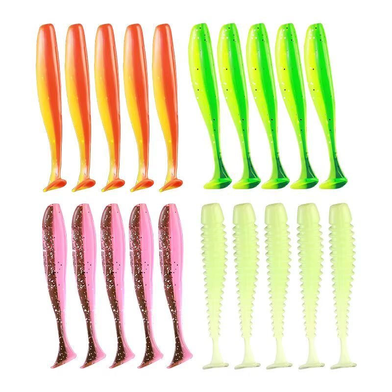 Taiyu Jig Heads 8 uds + Señuelos Blandos 24 uds - imagen 3