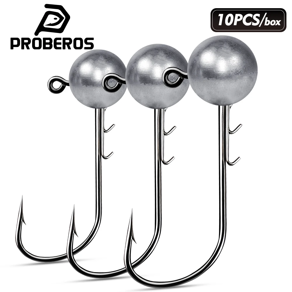 Proberos Jig Head doble con retén para vinilo, agua salada - imagen 5