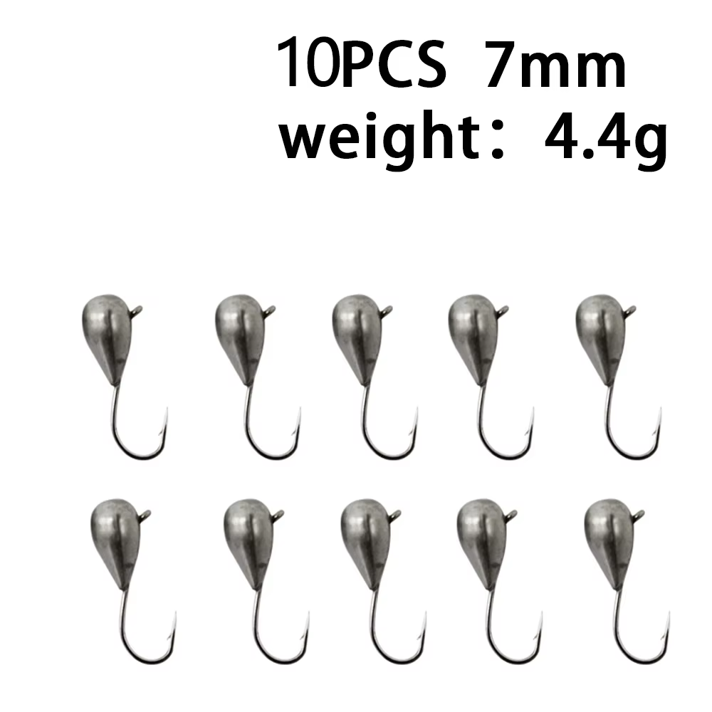Jig Head de tungsteno para pesca en hielo – Señuelos resistentes