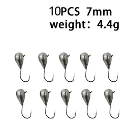 Jig Head de tungsteno para pesca en hielo – Señuelos resistentes