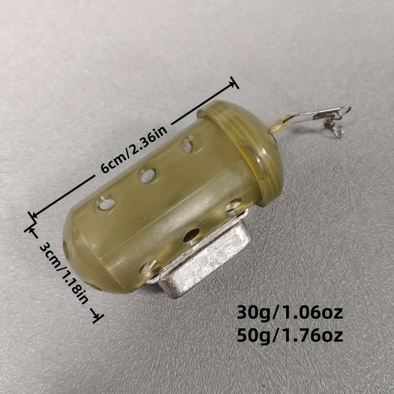 Comederos para pesca de carpa con tapa y jaula de cebo - imagen 5