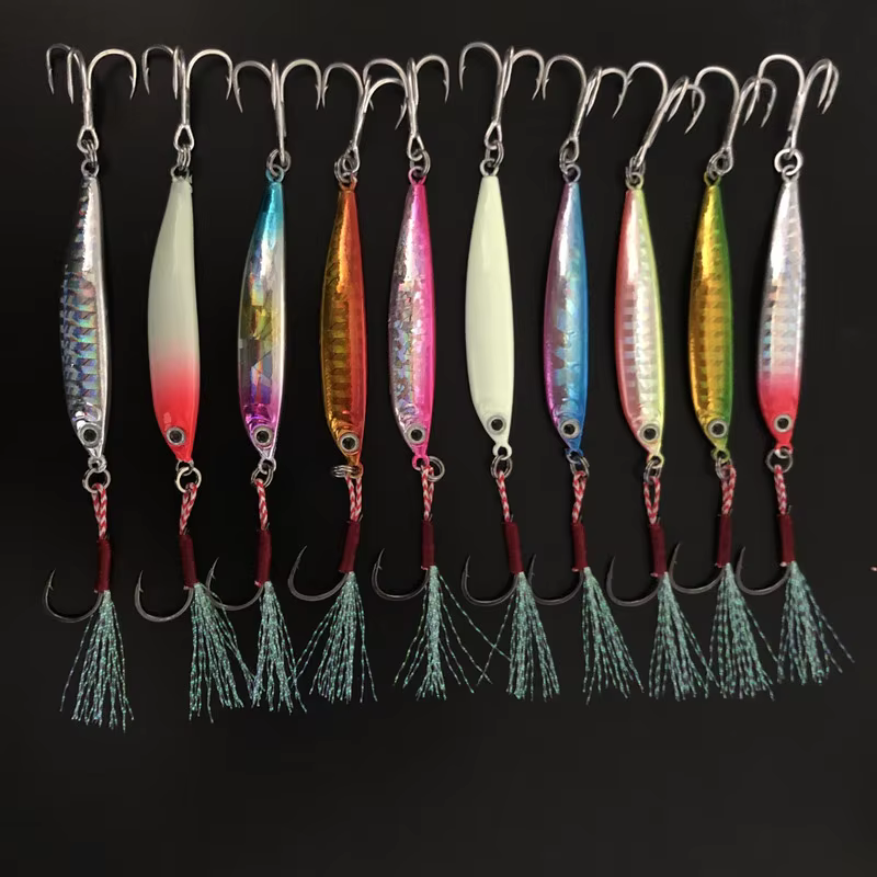 Jigbait en forma de S - cuerpo de metal duro, 15 g, 5,5 cm nuevo - imagen 4