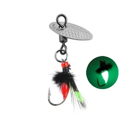 Anzuelo Ninfa Trucha con lentejuelas