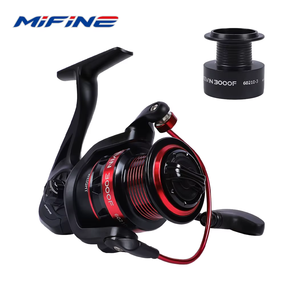 MIFINE KEVIN 1000-6000 Carrete giratorio ultraligero 5.2:1