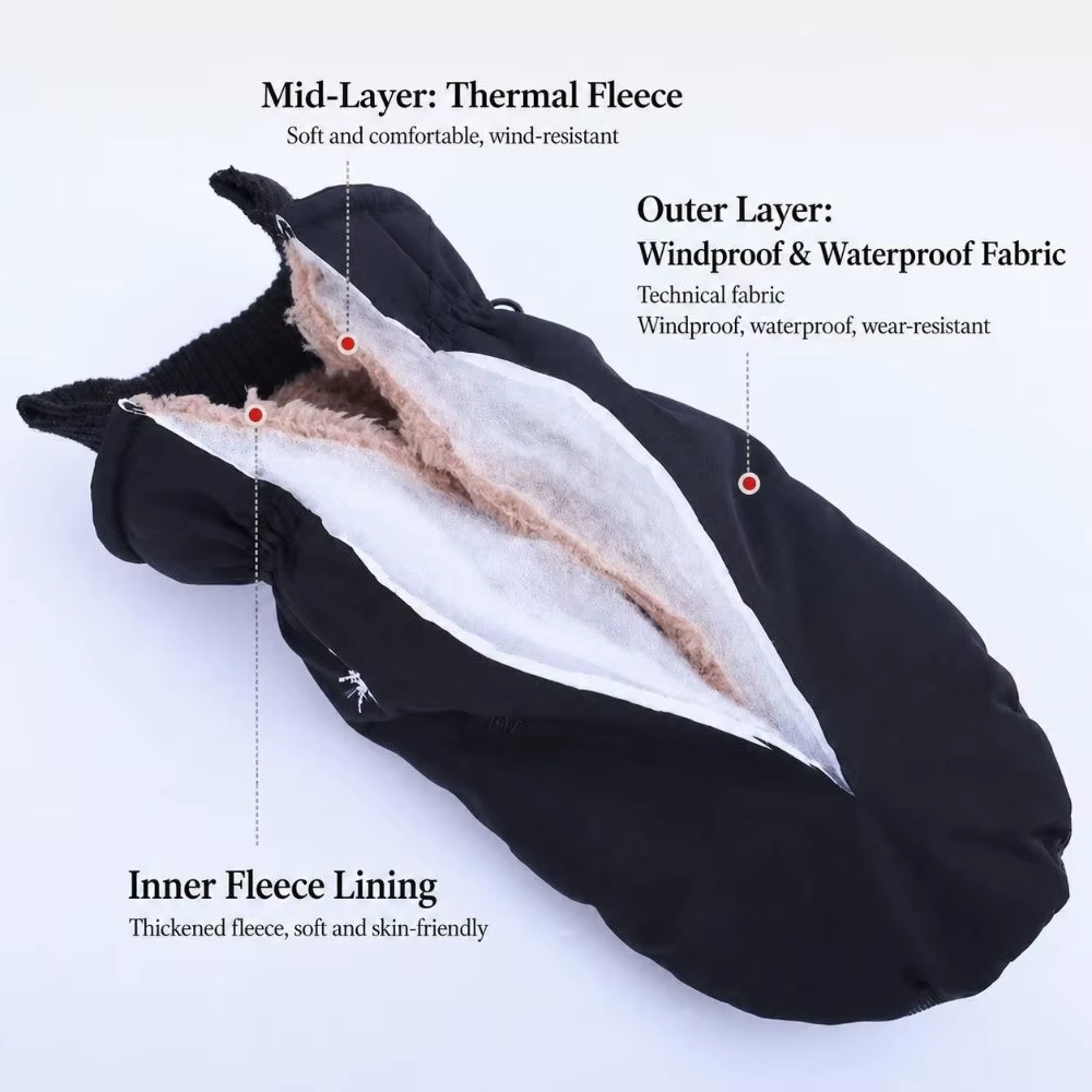 Guantes de invierno impermeables para ciclismo con pantalla táctil - imagen 5